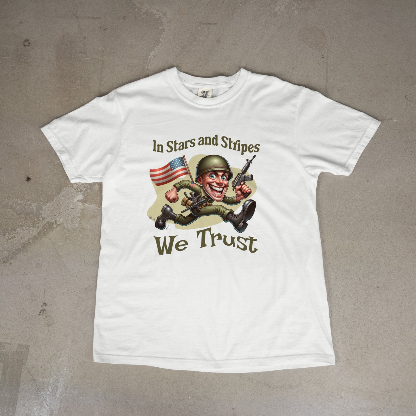 America We Trust Tee Unisex Short Sleeve T-Shirt