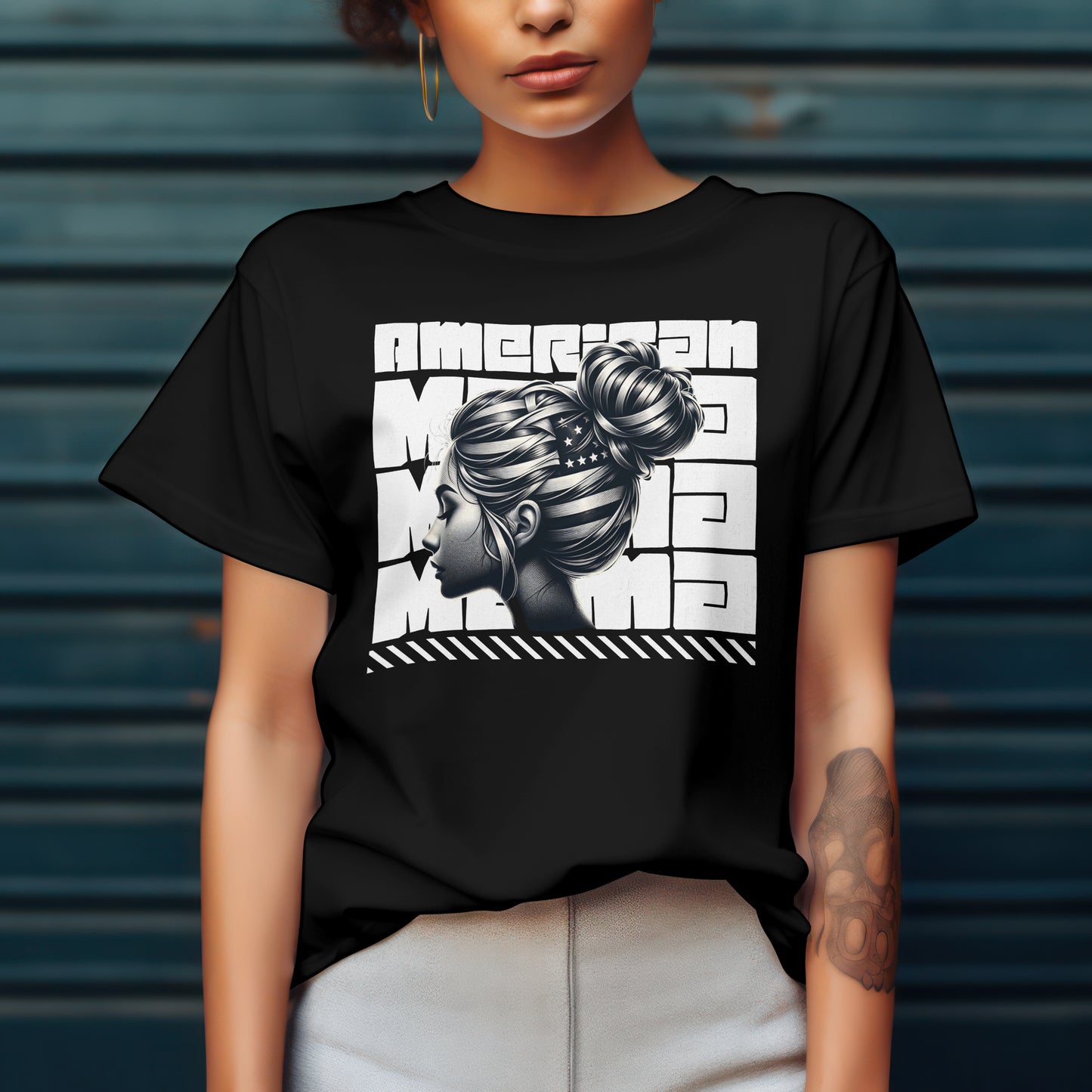 American Moma Freedom Tee Short Sleeve T-Shirt