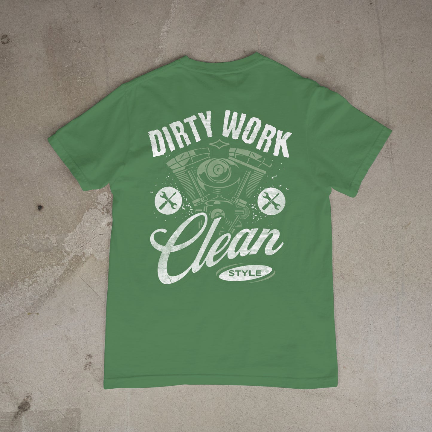 Dirty Work Car Gearhead Tee Short Sleeve Unisex T-Shirt