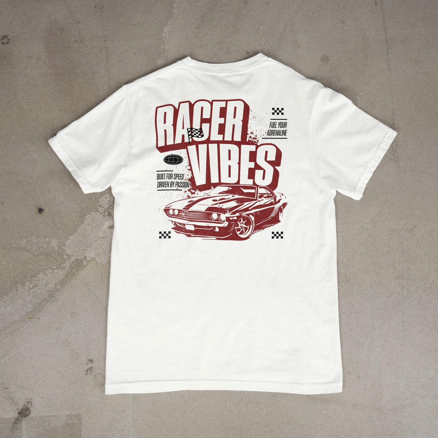 Racer Vibes Car Series Tee Unisex T-Shirt Graphic