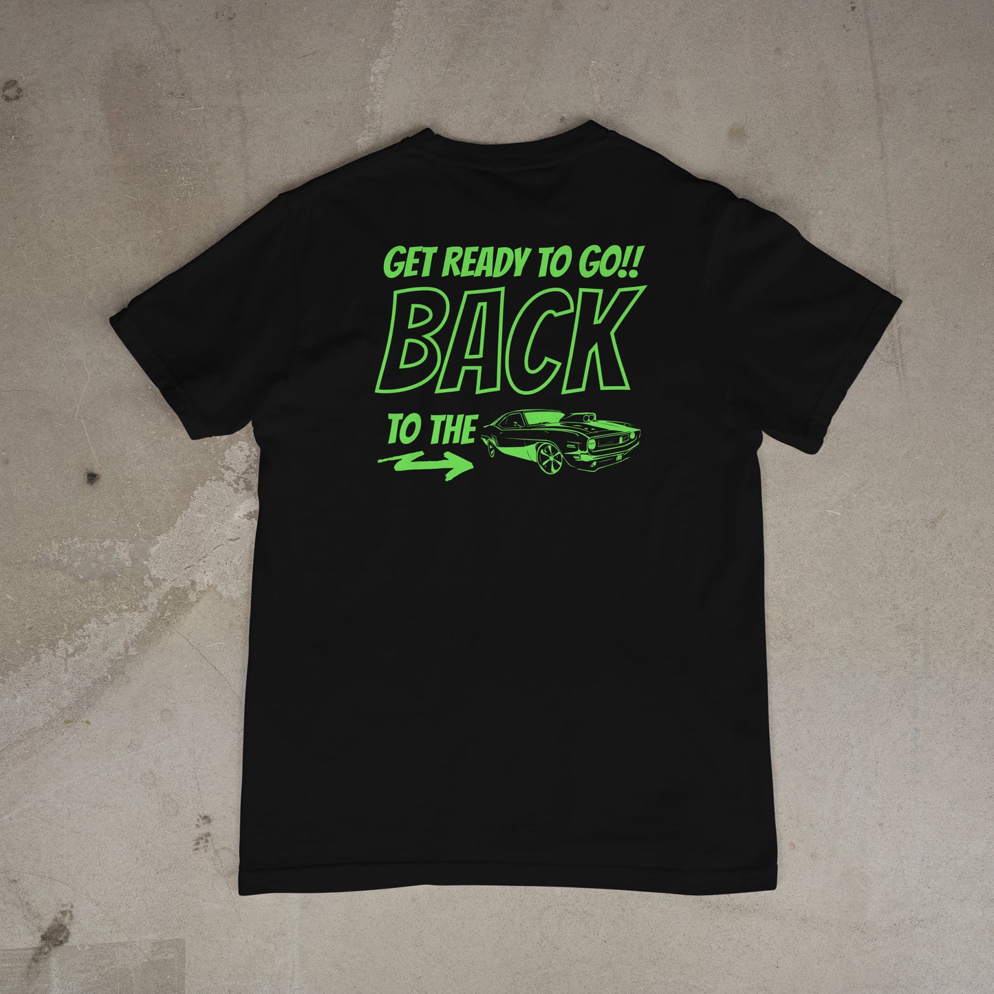 Get Ready Go Car Series Short Sleeve Tee T-Shirt