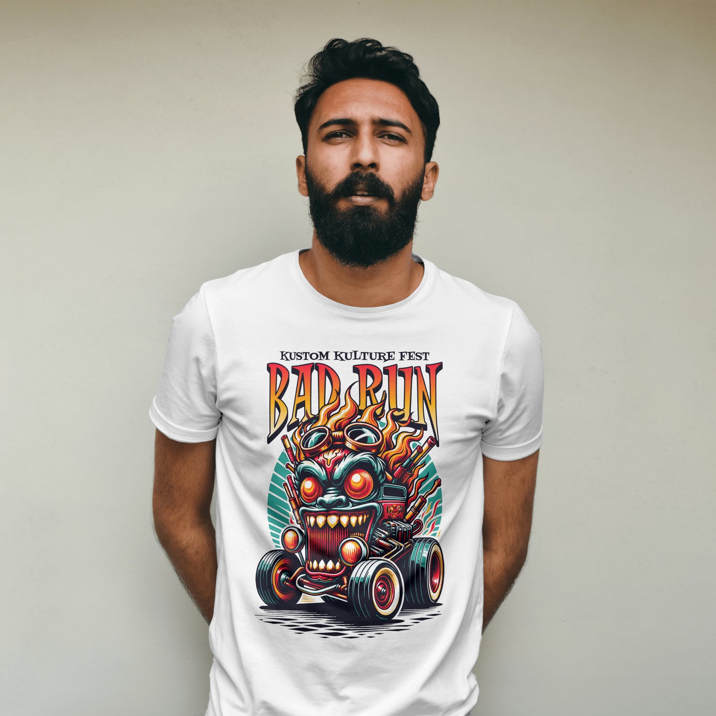 Bad Run Short Sleeve Tee Unisex Gearhead T-Shirt