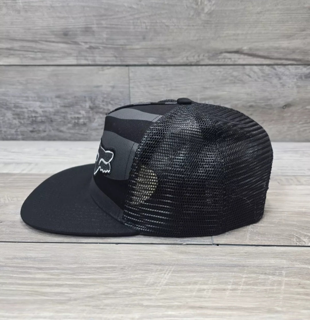 Monster Drink Fox Racing Cap Trucker Hat Adult Snapback Black Motorcycle