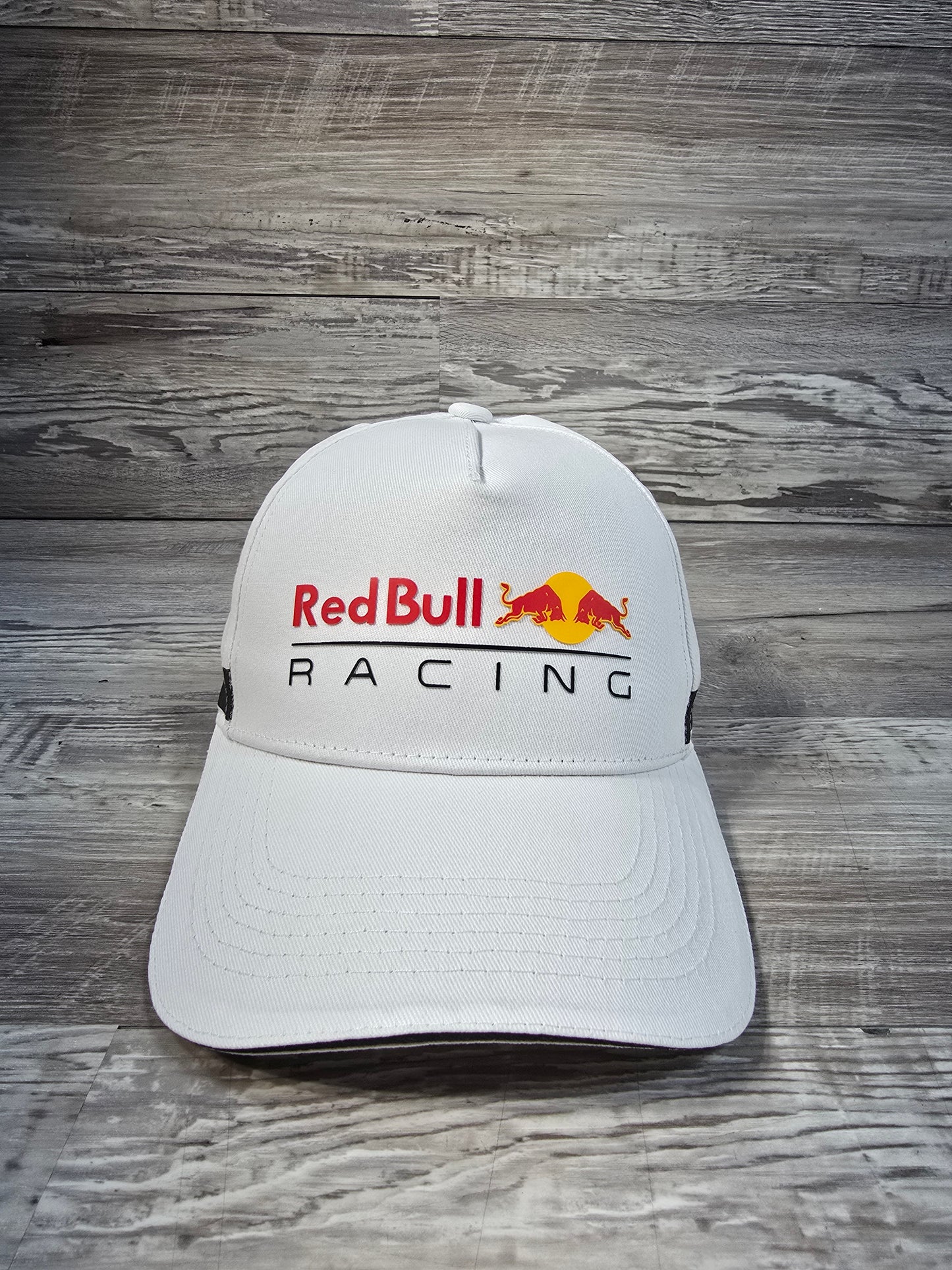 Red Bull Racing Formula One Team White Hat Cap Adult Snapback