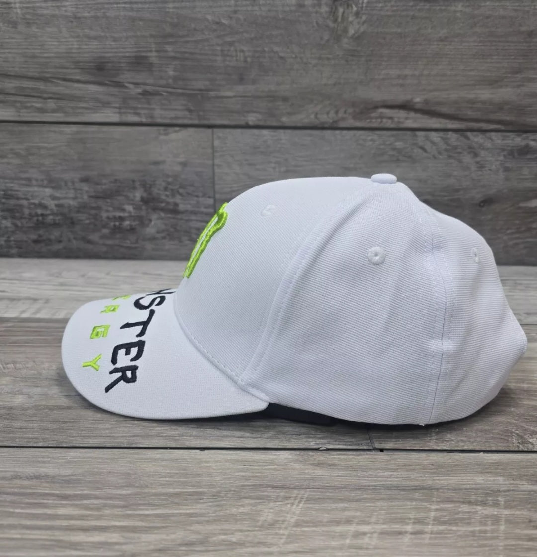 Monster Energy Drink Classic Logo Fully Embroidered Strapback Hat Cap Adult