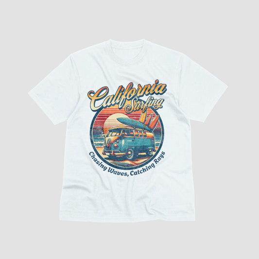 California Surfing Short Sleeve T-Shirt Unisex
