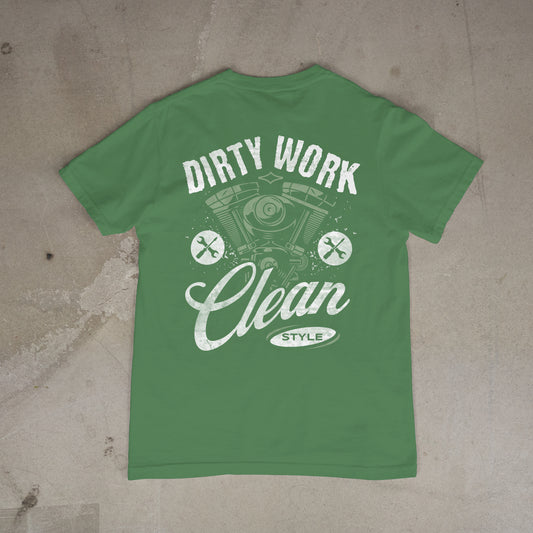 Dirty Work Car Gearhead Tee Short Sleeve Unisex T-Shirt