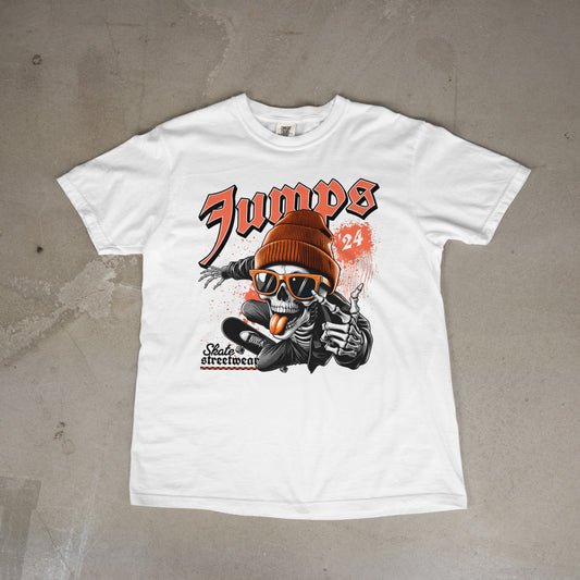 Jump Urban Streetwear Tee Unisex T-Shirt Short Sleeve