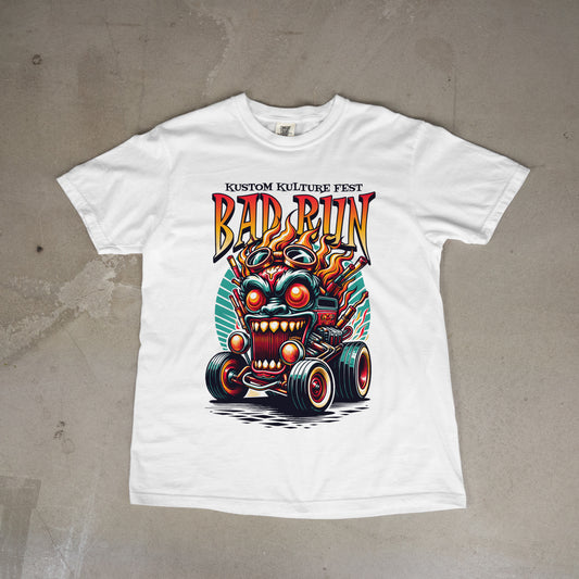 Bad Run Short Sleeve Tee Unisex Gearhead T-Shirt