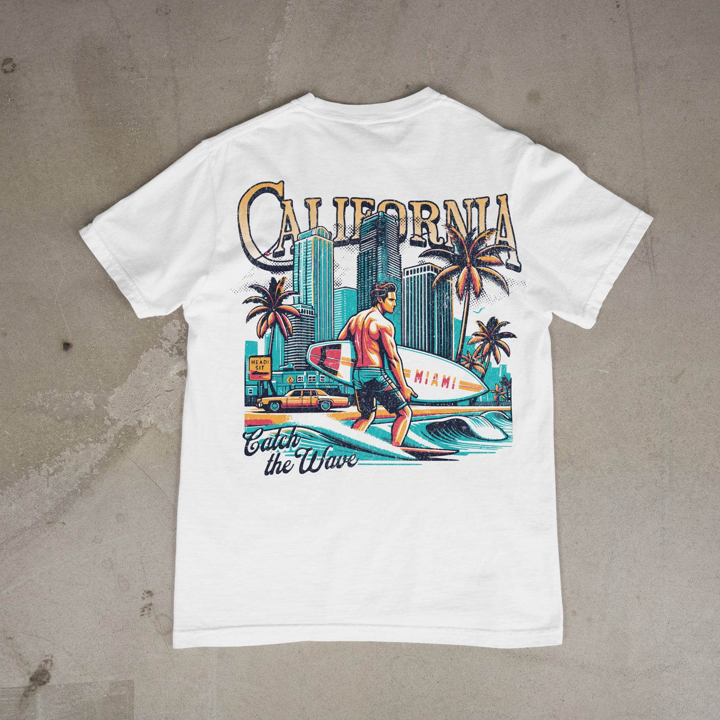 California Beach Tee Unisex T-Shirt Short Sleeve