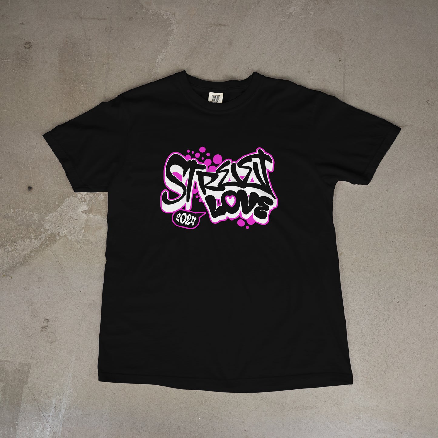 Street Love Urban Streetwear Tee Short Sleeve T-Shirt