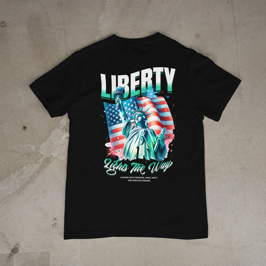 Liberty Freedom Shirt Tee Short Sleeve T-Shirt Unisex