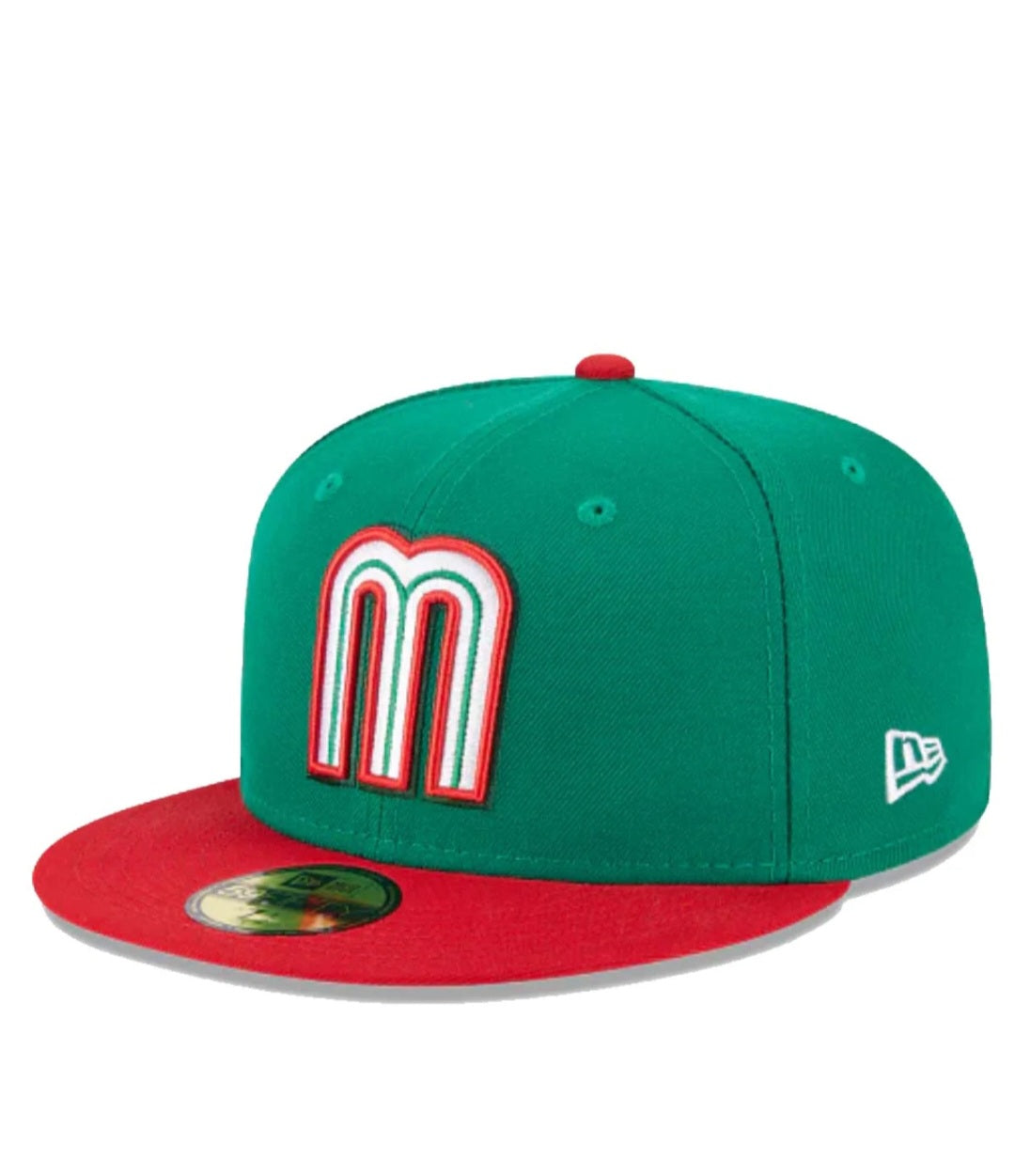 New Era Mens Mexico 2023 World Baseball Classic 59Fifty Fitted Hat