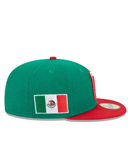 New Era Mens Mexico 2023 World Baseball Classic 59Fifty Fitted Hat