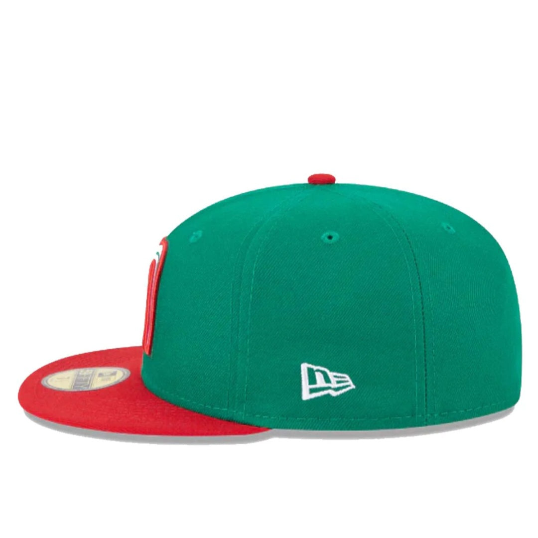 New Era Mens Mexico 2023 World Baseball Classic 59Fifty Fitted Hat