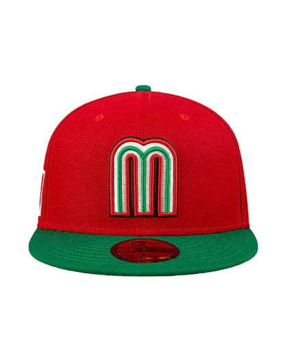 New Era Mens Mexico 2023 World Baseball Classic 59Fifty Fitted Hat