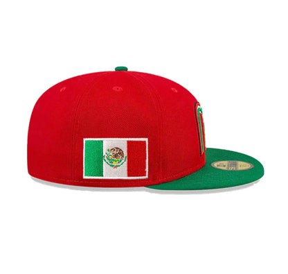 New Era Mens Mexico 2023 World Baseball Classic 59Fifty Fitted Hat