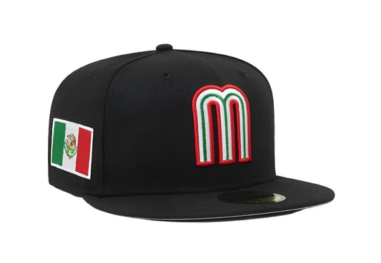 New Era Mens Mexico 2023 World Baseball Classic 59Fifty Fitted Hat