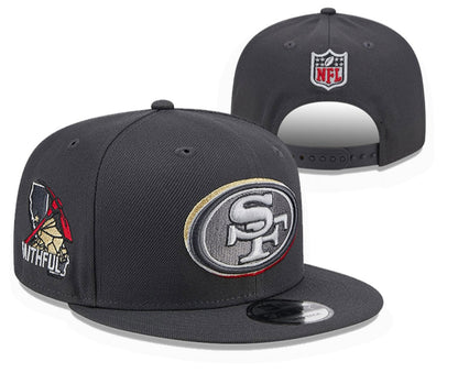 San Francisco 49ers New Era Hat Cap Snapback Faithful NFL Adult