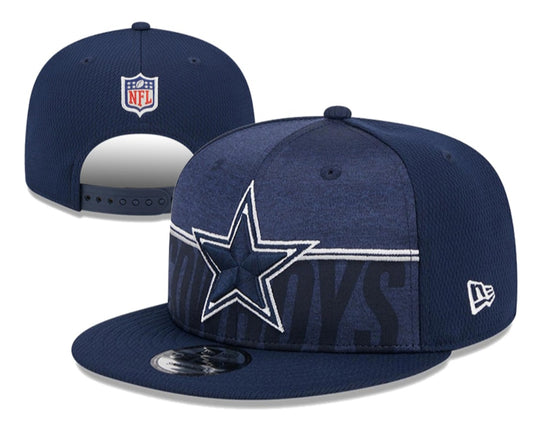 Dallas Cowboys New Era Hat Cap Snapback NFL Adult Blue