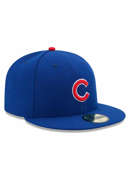 Chicago Cubs New Era 59fifty Hat Cap Fitted MLB Adult Blue Red