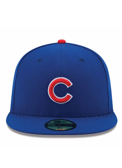 Chicago Cubs New Era 59fifty Hat Cap Fitted MLB Adult Blue Red