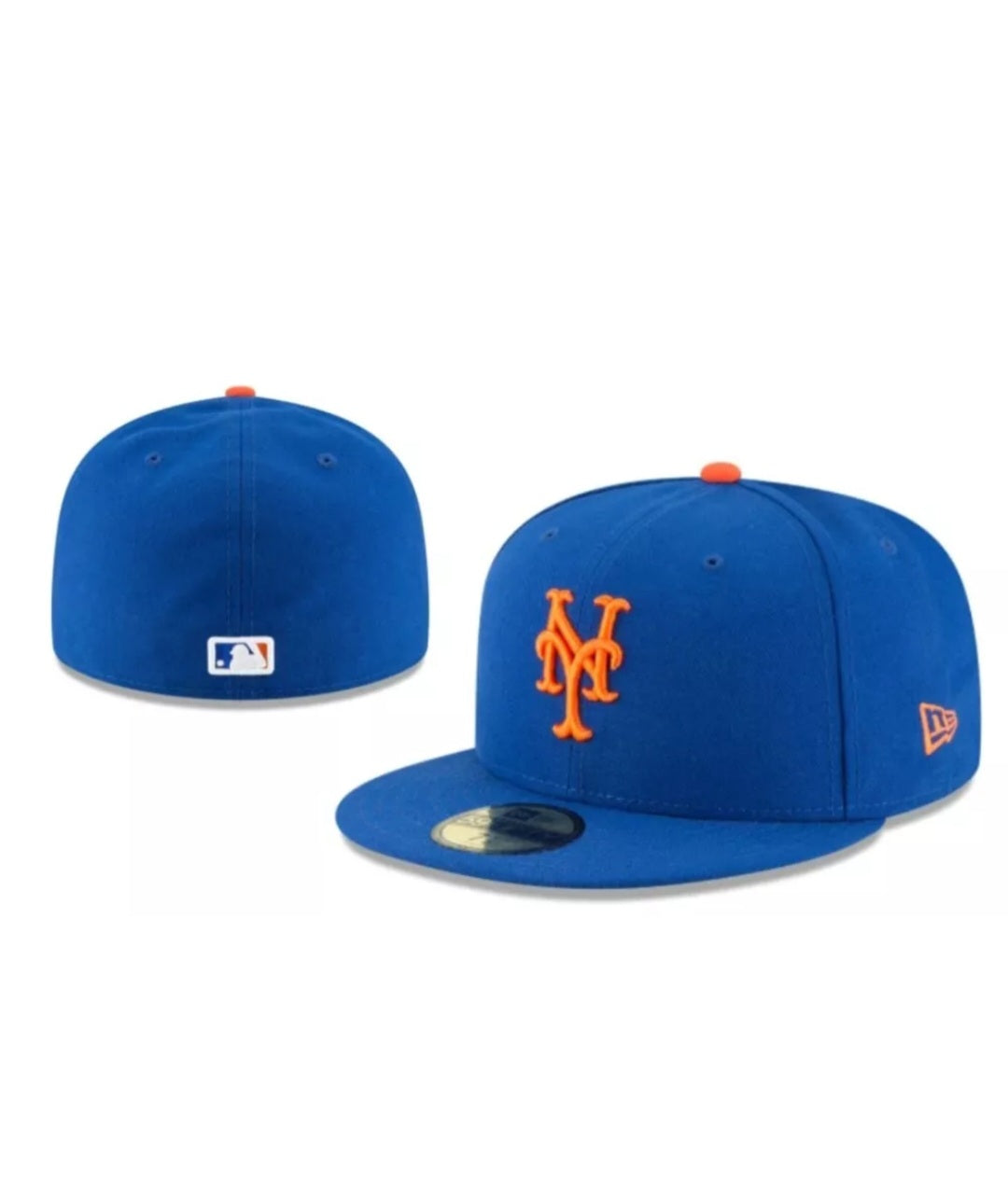 New York Mets New Era 59fifty Hat Cap Fitted MLB Adult Blue