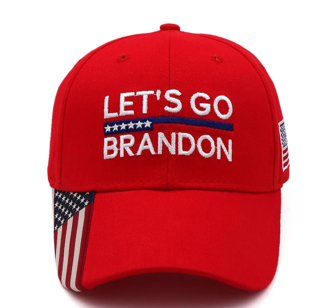 Let's Go Brandon FJB 2024 Hat Cap "MAGA" Donald Trump USA