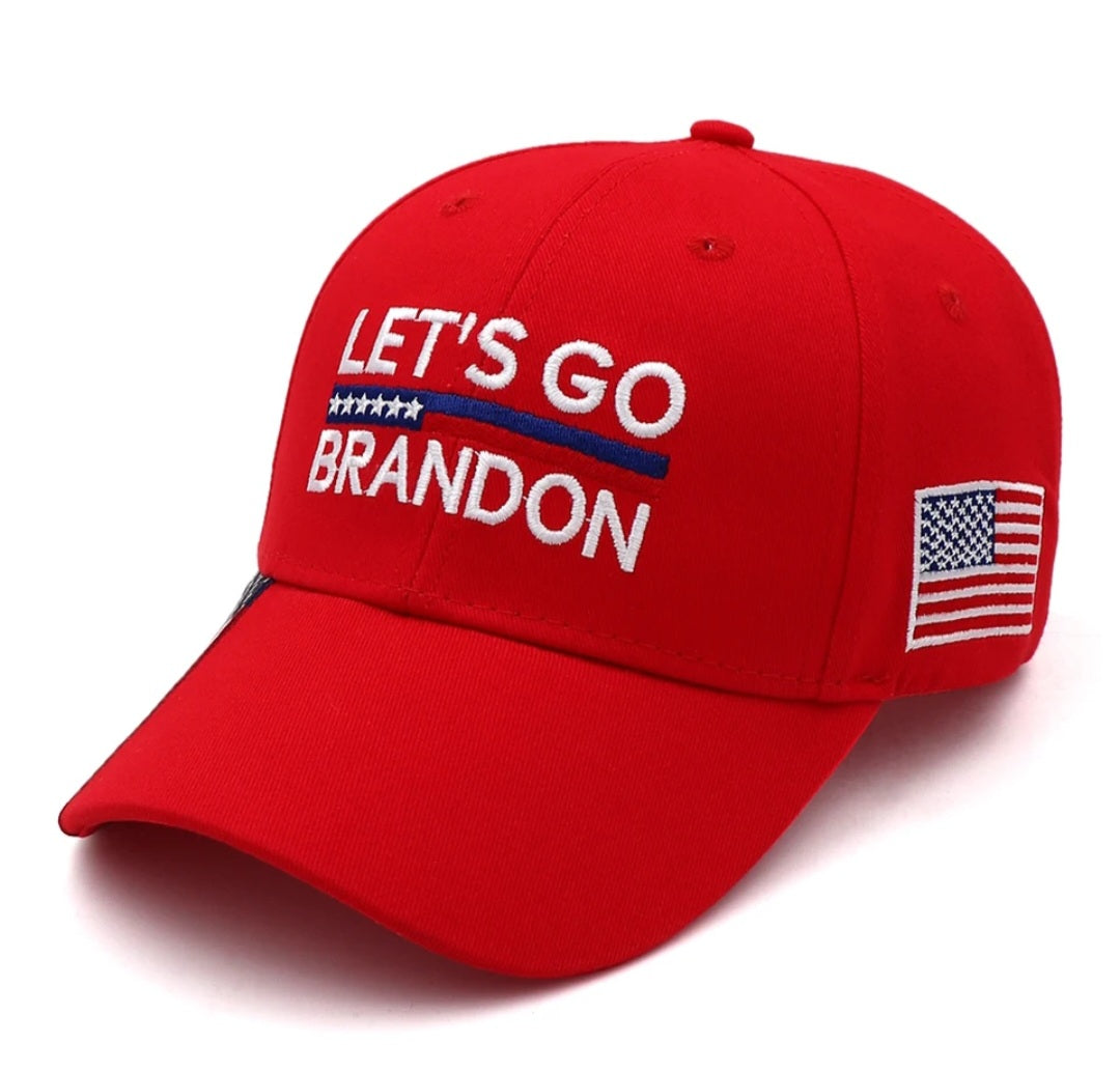 Let's Go Brandon FJB 2024 Hat Cap "MAGA" Donald Trump USA