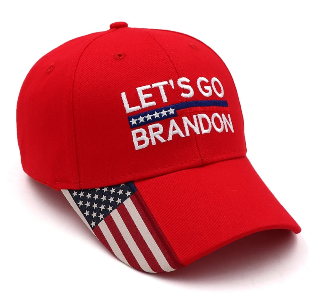 Let's Go Brandon FJB 2024 Hat Cap "MAGA" Donald Trump USA