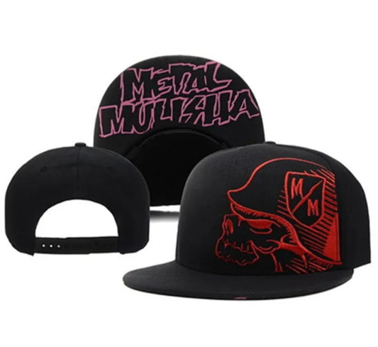 Metal Mulisha Men's Armed & Ready Snapback Adult Black Red