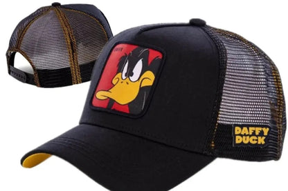 Looney Tunes Daffy Duck Trucker Hat Cap Adult Snapback Meshback