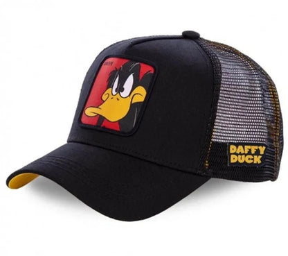 Looney Tunes Daffy Duck Trucker Hat Cap Adult Snapback Meshback