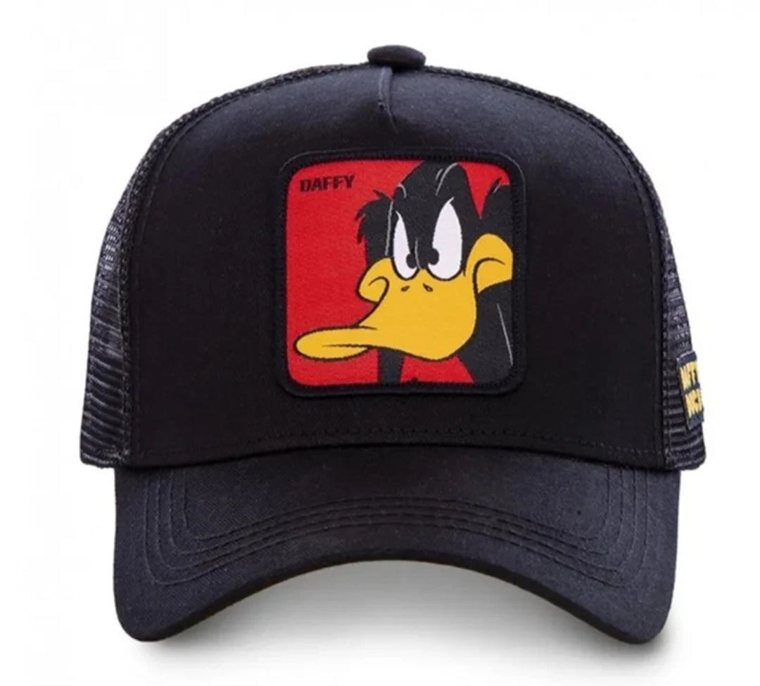 Looney Tunes Daffy Duck Trucker Hat Cap Adult Snapback Meshback