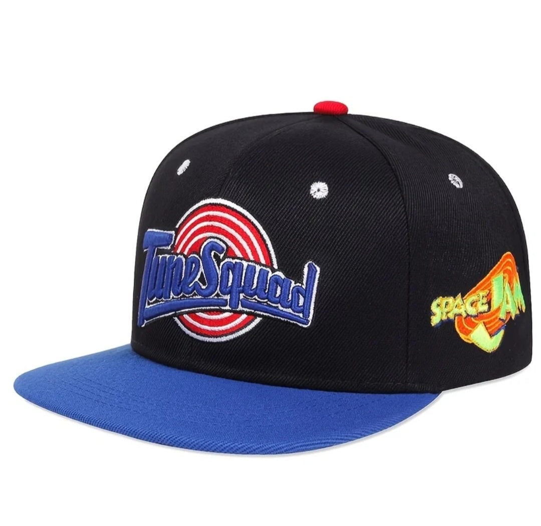 Tune Squad NBA Basketball Looney Tunes Snapback Hat Cap Adult Flat Brim