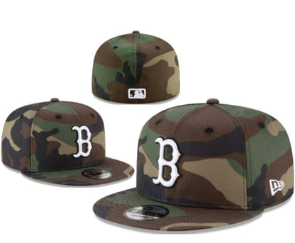 Boston Red Sox Hat Cap Adult New Era 59FIFTY Fitted Camouflage