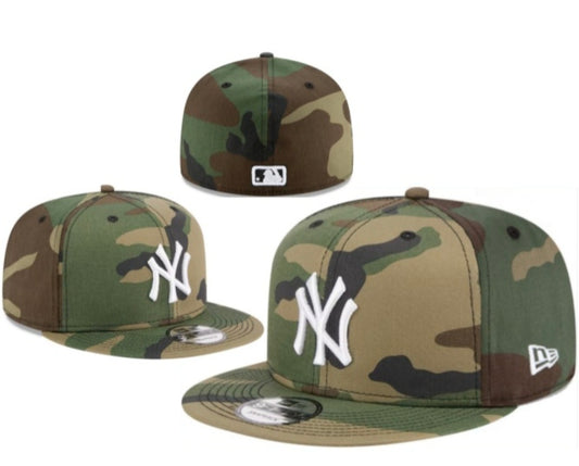 Mens New Era MLB 59Fifty 5950 Fitted - New York Yankees Camouflage