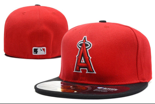 Los Angeles Angels Hat Cap Adult New Era 59FIFTY Fitted Baseball