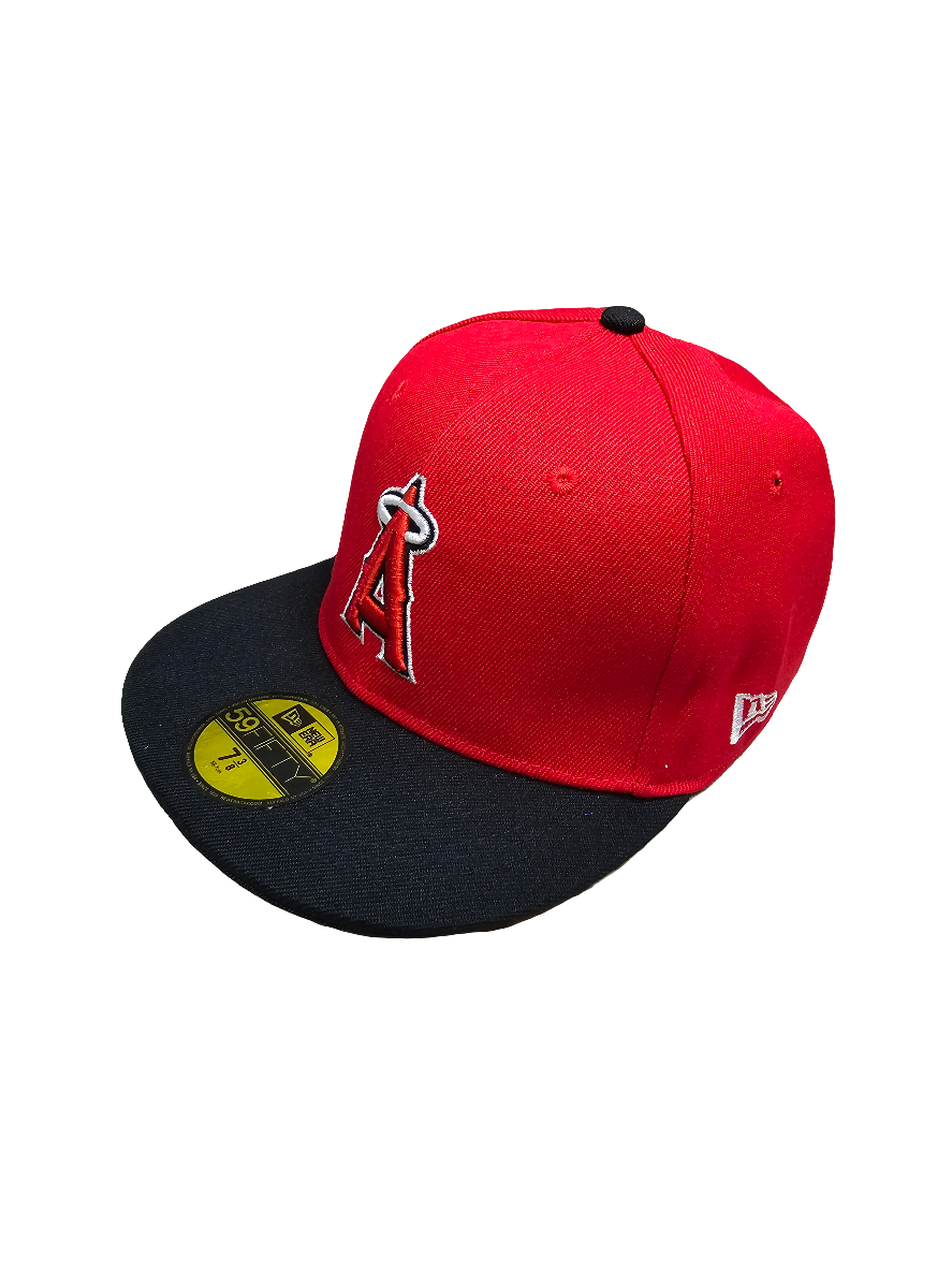 Los Angeles Angels Hat Cap Adult New Era 59FIFTY Fitted Baseball