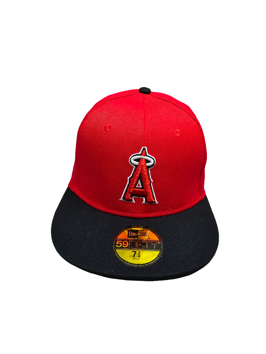 Los Angeles Angels Hat Cap Adult New Era 59FIFTY Fitted Baseball