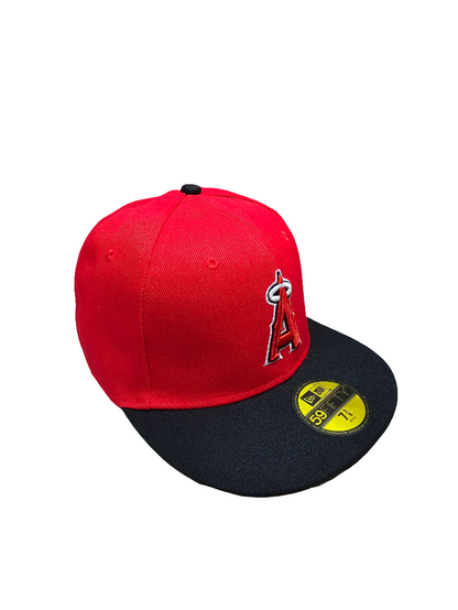 Los Angeles Angels Hat Cap Adult New Era 59FIFTY Fitted Baseball