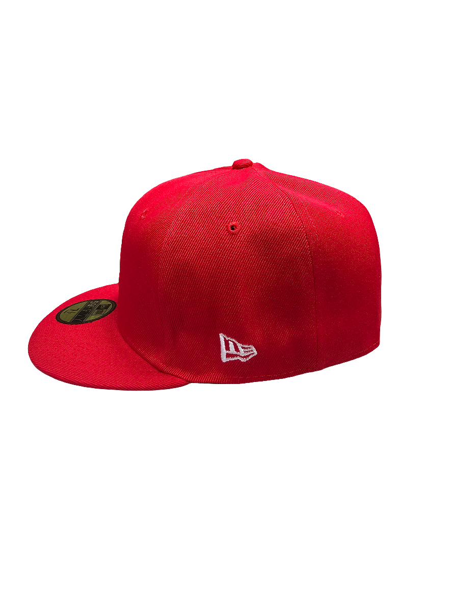 Los Angeles Angels Hat Cap New Era 59Fifty Red Fitted MLB California