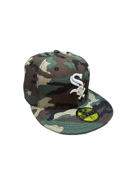 Chicago White Sox Hat Cap Adult New Era 59FIFTY Fitted Camouflage