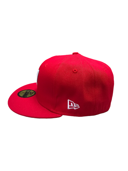 Washington Nationals New Era 59Fifty On-Field Red Fitted Hat Cap