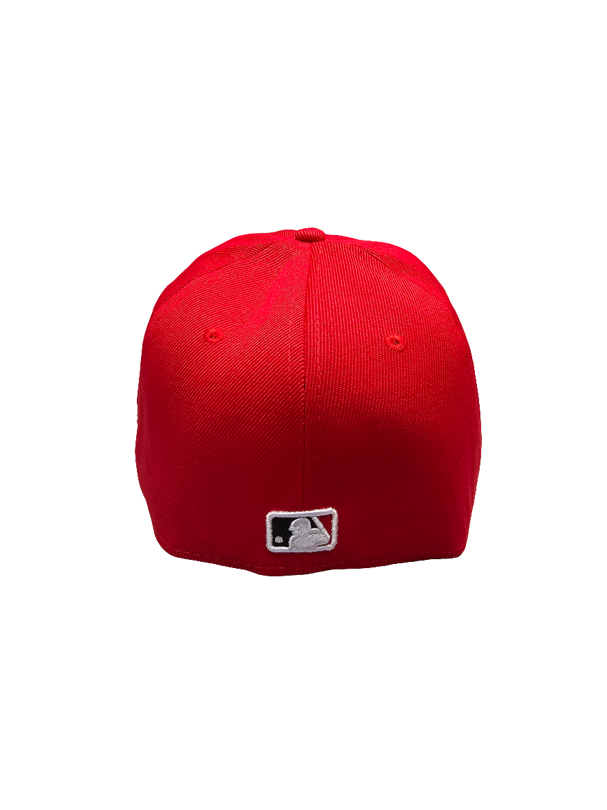 Los Angeles Angels Hat Cap New Era 59Fifty Red Fitted MLB California