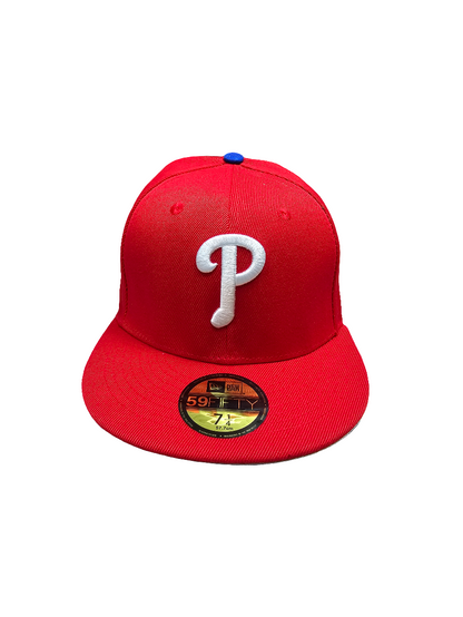 Philadelphia Phillies Hat Cap Adult New Era 59FIFTY Fitted