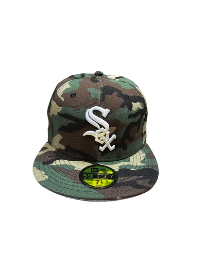 Chicago White Sox Hat Cap Adult New Era 59FIFTY Fitted Camouflage