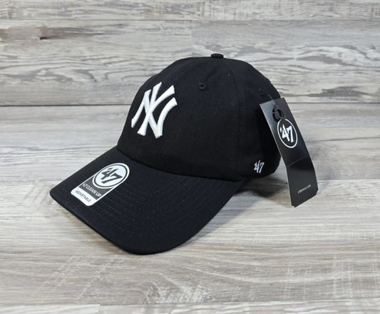 New York Yankees '47 Brand Cap Hat Adult Baseball MLB Strapback NY Black New