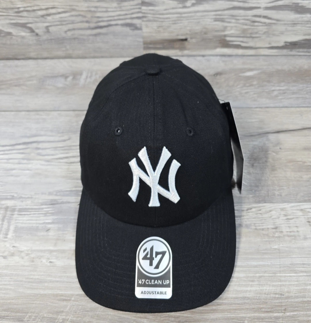 New York Yankees '47 Brand Cap Hat Adult Baseball MLB Strapback NY Black New