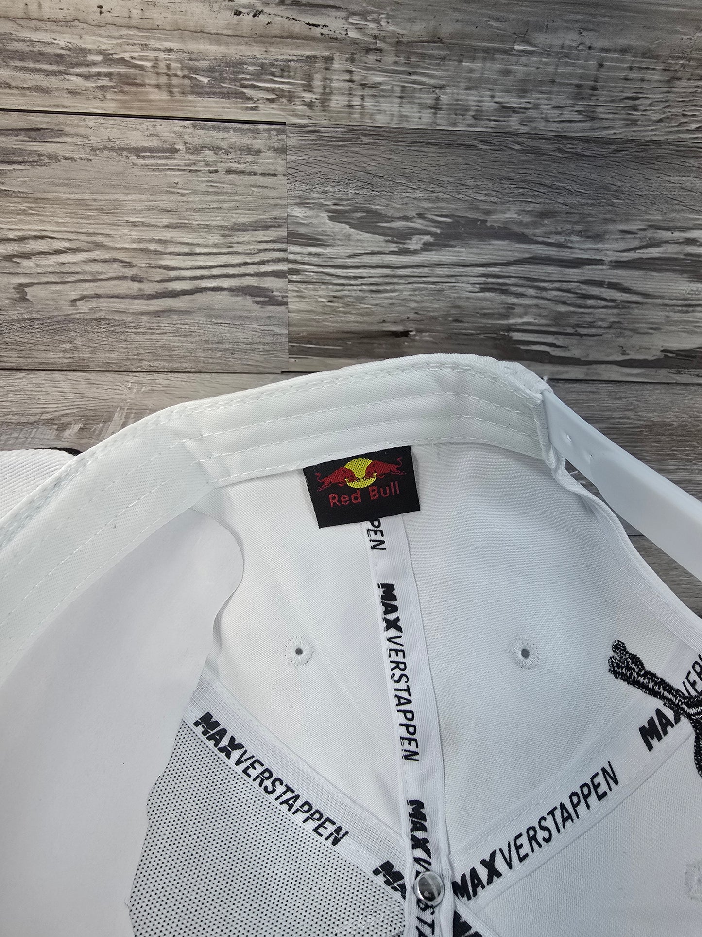 Red Bull Racing Formula One Team White Hat Cap Adult Snapback